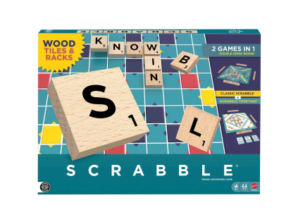 Scrabble Wood Refresh - anglicky