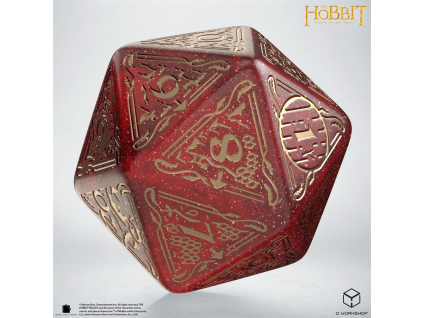D20 počítadlo Spindown: The Hobbit - Ember