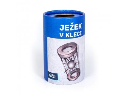 jezek v kleci kovovy albi 3