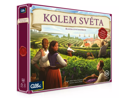 vinohrad cesta kolem sveta