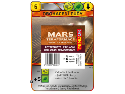 mars teraformace sada 5 promo karet 2024