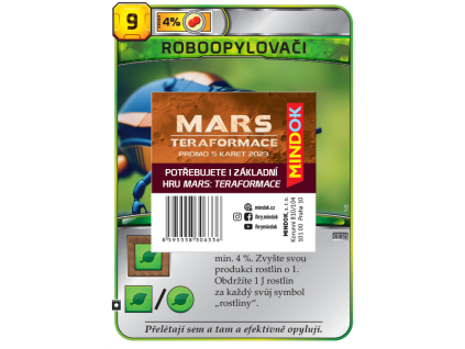 mars teraformace sada 5 promo karet 2023