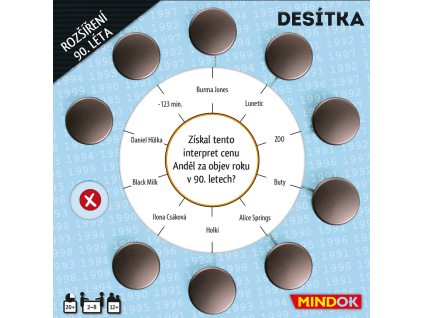 desitka rozsireni 90 leta