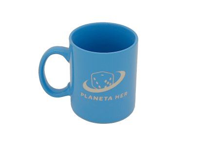 hrnek planeta her svetle modry