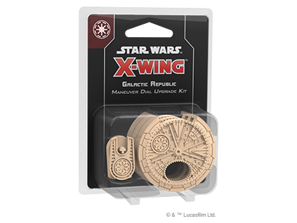 x wing second edition galactic republic dial upgrade kit