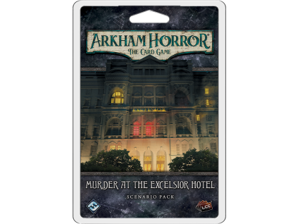 arkham horror lcg the card game murder at the excelsior hotel scenario pack
