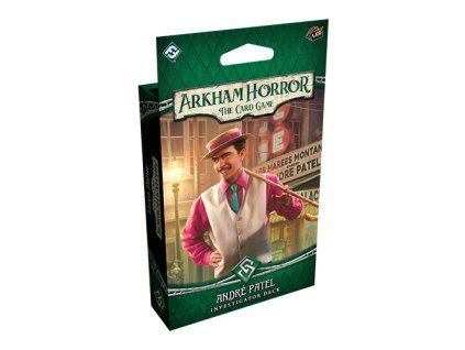 arkham horror lcg andre patel investigator deck