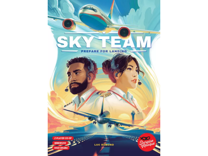 sky team prepare for landing anglicky