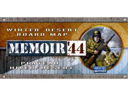 Memoir 44: Winter/Desert Board Map