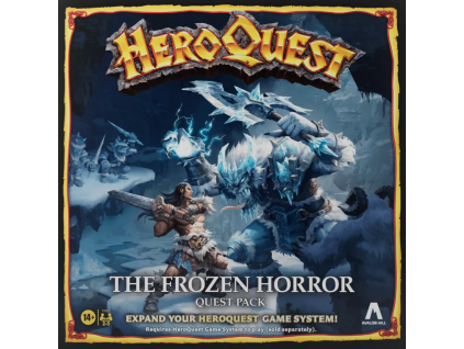 heroquest game system the frozen horror quest pack