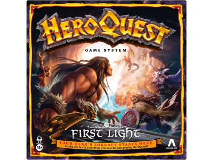 heroquest game system first light