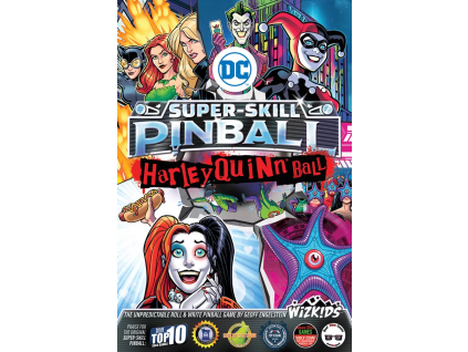 dc super skill pinball harley quinnball