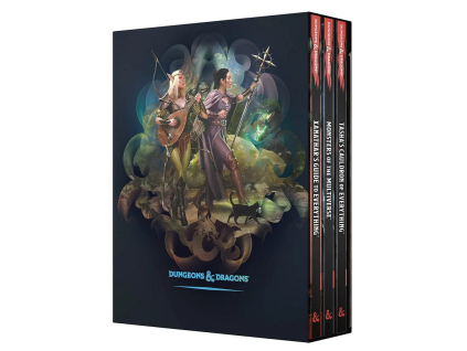dungeons dragons rpg rules expansion gift set