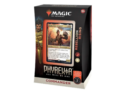 commander phyrexia all will be one rebellion rising commander deck