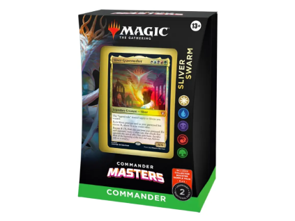 magic the gathering commander masters sliver swarm