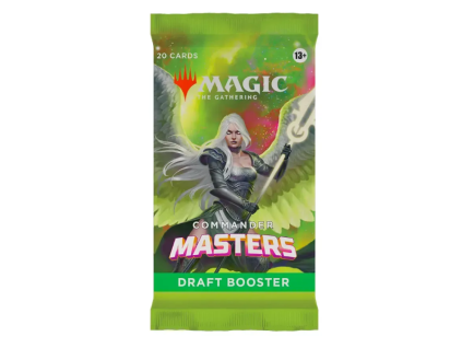 magic the gathering commander masters draft booster