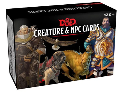 dungeons dragons rpg monster card deck npcs creatures 182 karet
