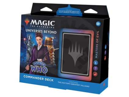 magic the gathering doctor who commander deck masters of evil