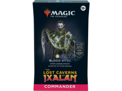 magic the gathering the lost caverns of ixalan commander deck blood rites