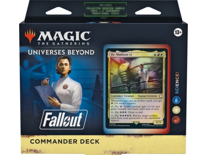 magic the gathering fallout commander deck science
