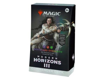 magic the gathering modern horizons iii commander deck graveyard overdrive