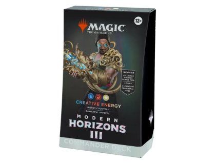 magic the gathering modern horizons iii commander deck creative energy