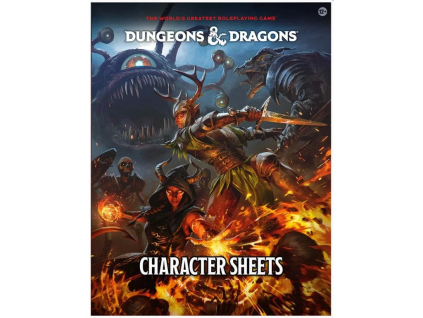 dungeons dragons rpg character sheets verze 2024