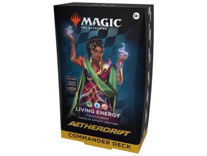 magic the gathering aetherdrift commander deck living energy