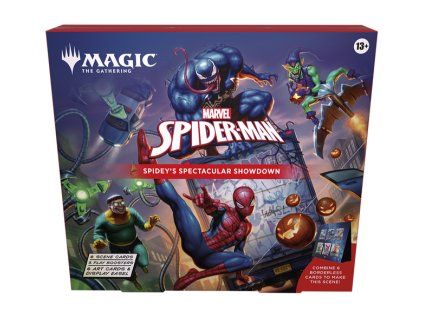 magic the gathering marvel s spider man scene box 2