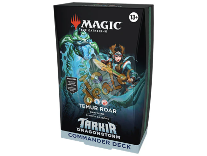 magic the gathering tarkir dragonstorm commander deck temur roar