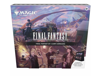 magic the gathering final fantasy scene box camp comrades