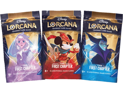 disney lorcana tcg first chapter booster pack
