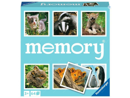 pexeso memory mladata zvirat