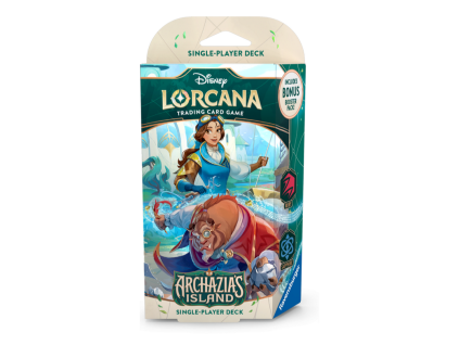 disney lorcana tcg archazia s island starter deck ruby a sapphire