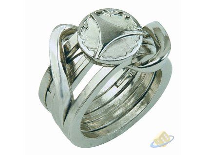 Hanayama: Cast Ring II - Obtížnost: 5