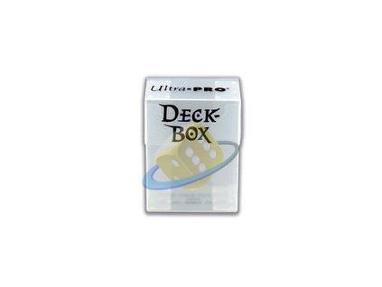 Solid deck box - bílá