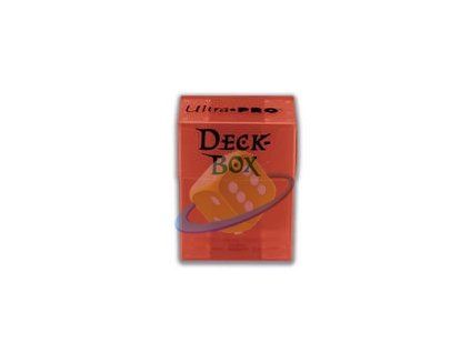 Solid deck box - oranžová