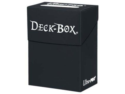 Solid deck box - černá