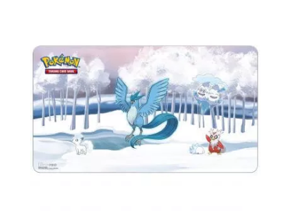 pokemon tcg frosted forest playmat