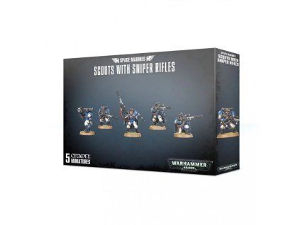 space marines scouts with sniper rifles 5