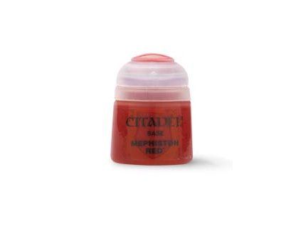 citadel base mephiston red barva na figurky