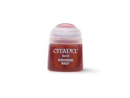 citadel base khorne red barva na figurky
