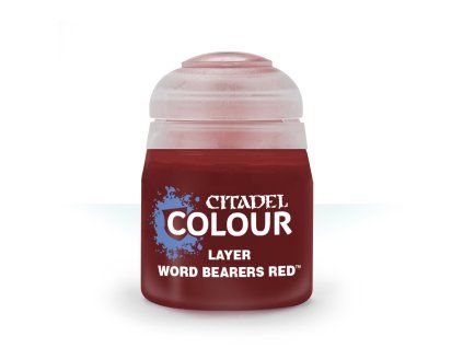 citadel layer word bearers red barva na figurky