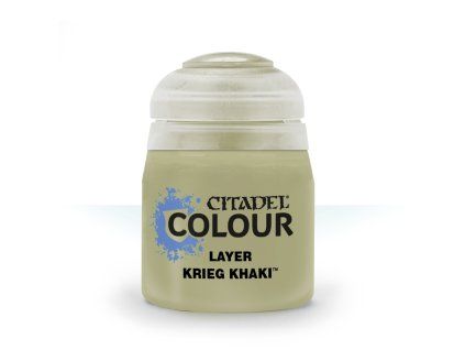 citadel layer krieg khaki barva na figurky