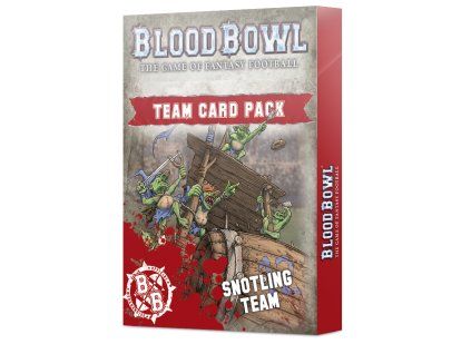 blood bowl team card pack snotling team