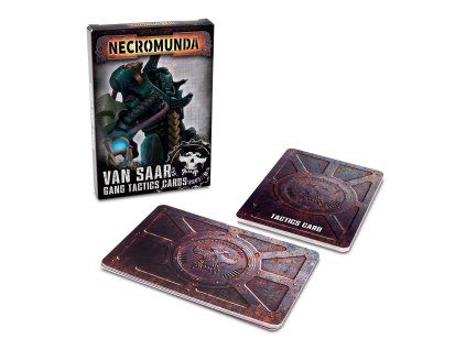 necromunda van saar tactics card pack