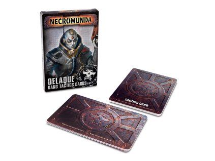 necromunda delaque gang tactics card pack