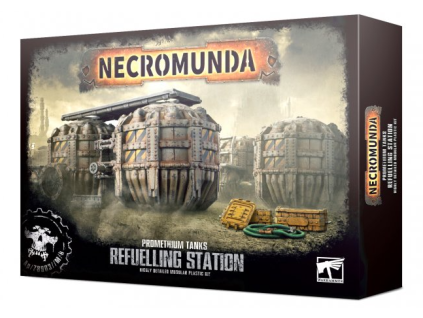 necromunda promethium tanks refueling station