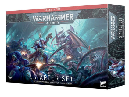 warhammer 40 000 starter set space marines x tyranids