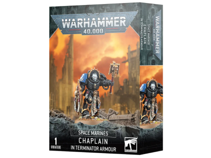 warhammer 40 000 space marines chaplain in terminator armour